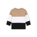 Boss Kids Maglione Color-Block Biscotto per Neonati (retro)