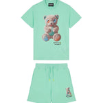 Barrow Kids Completo Verde Menta con Stampe per Bambini