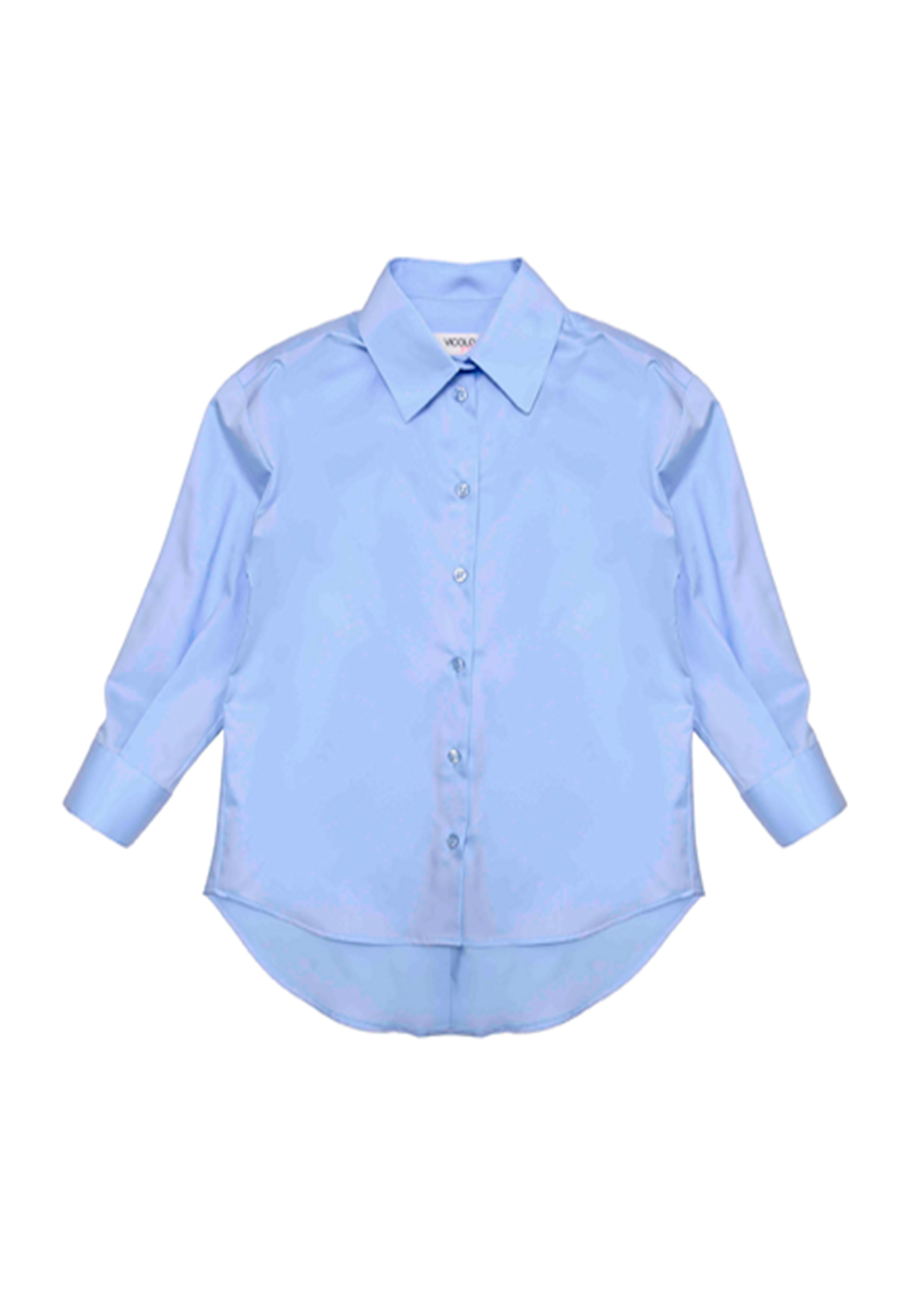 Vicolo Kids Camicia Celeste per Bambine