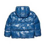 Dsquared2 Kids Giubbino Puffer Lavagna con Maple Leaf per Bambini