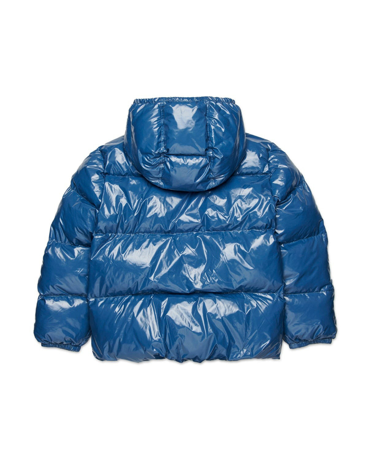 Dsquared2 Kids Giubbino Puffer Lavagna con Maple Leaf per Bambini