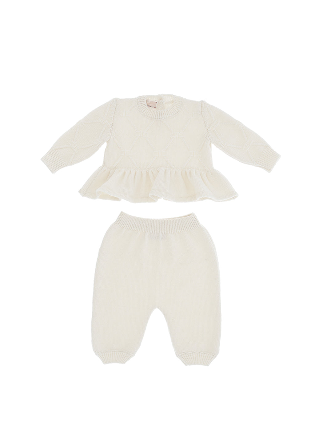 Elisabetta Franchi Kids Completo Miele per Bambine