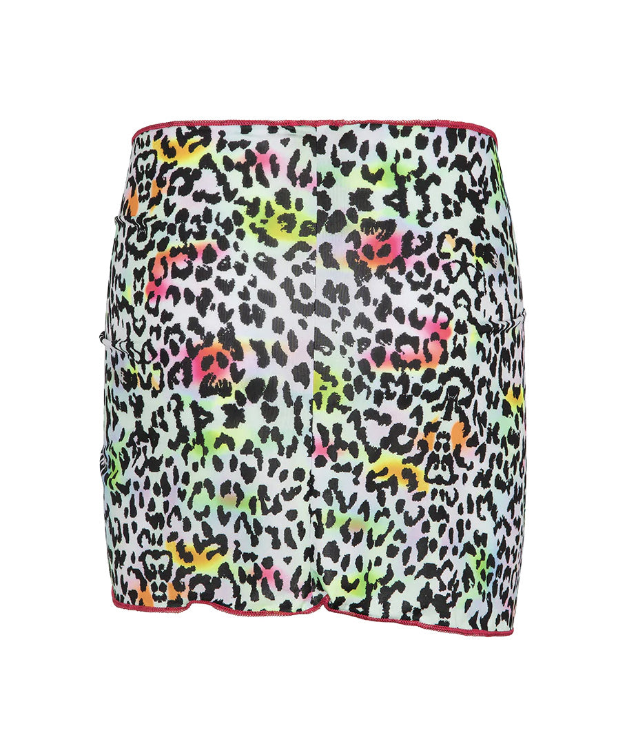 F**K Kids Copricostume Fantasia Leopardato Multicolor per Bambine