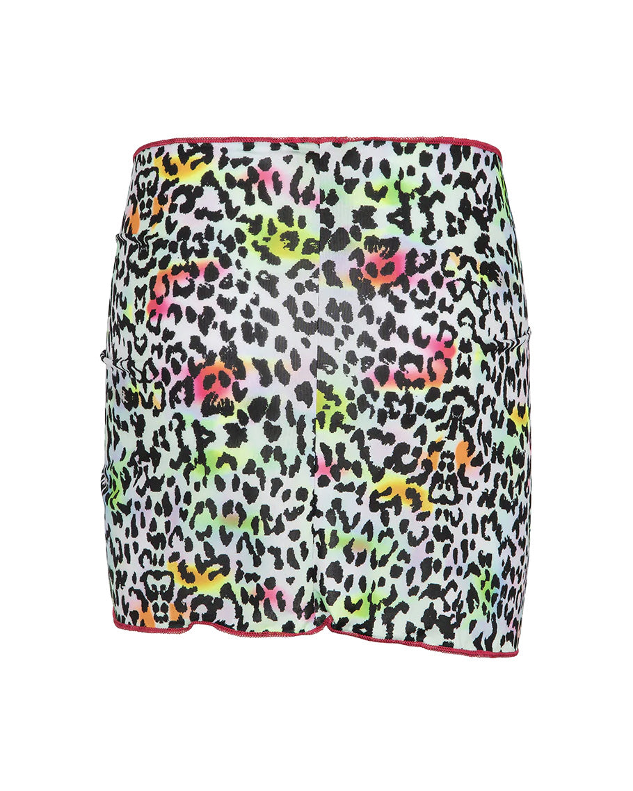 F**K Kids Copricostume Fantasia Leopardato Multicolor per Bambine