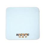 Moschino Kids Coperta Cielo con Logo Teddy Bear per Neonati 