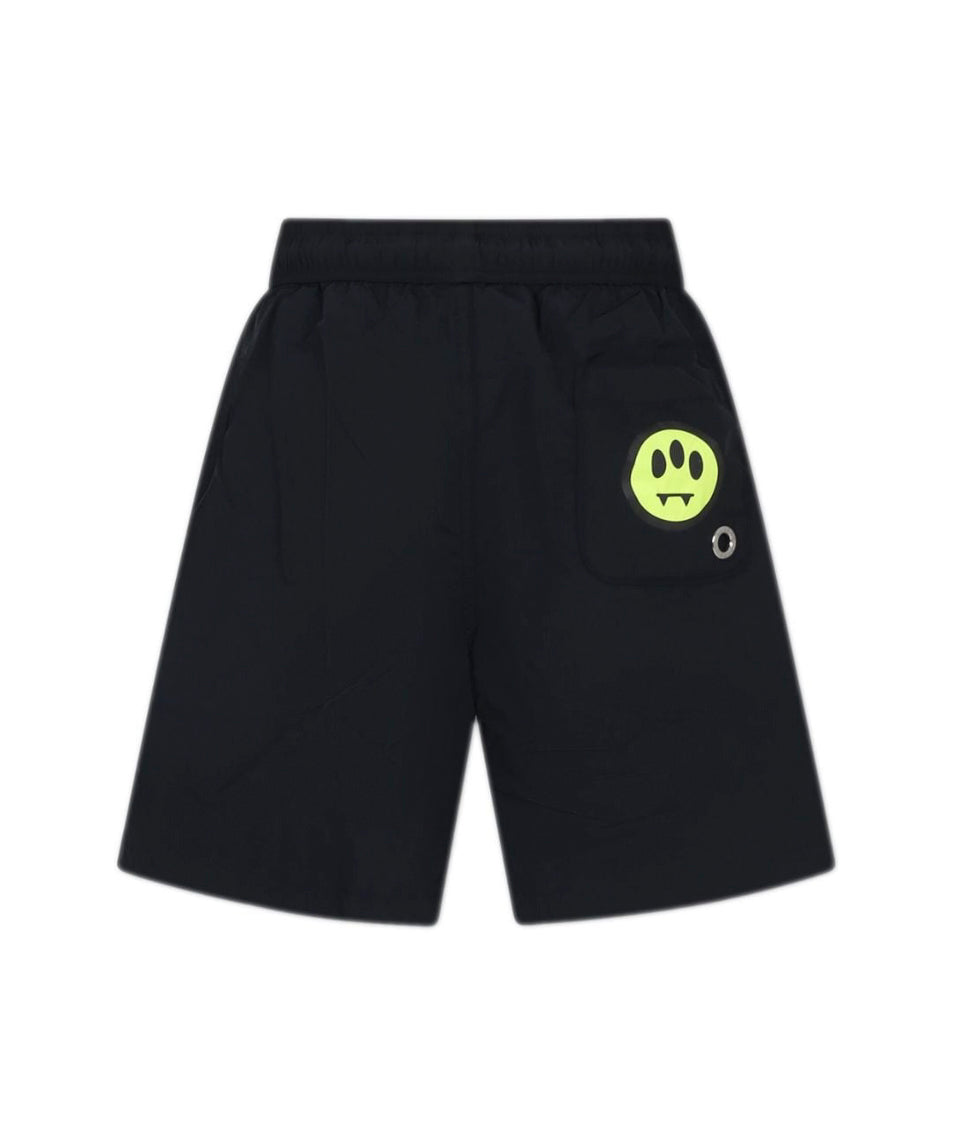 Barrow Kids Costume Boxer Nero con Logo