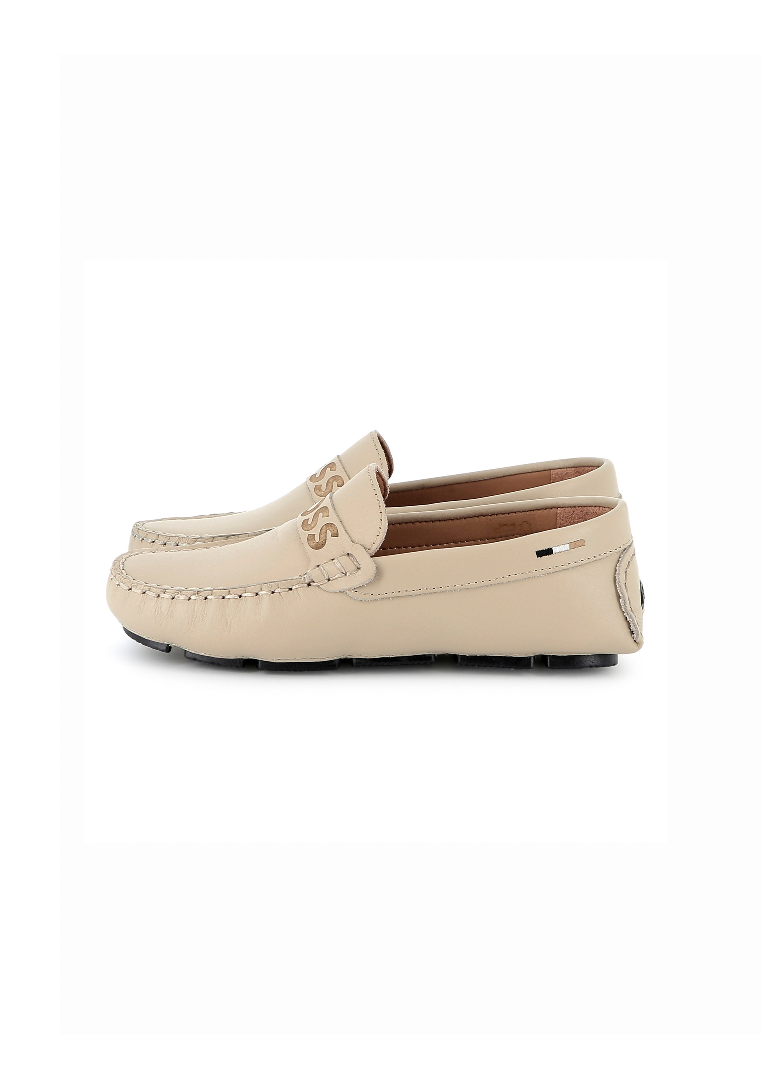 Boss Kids Mocassini Beige per Bambini