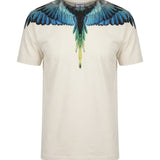 Marcelo Burlon County of Milan Kids T-Shirt Cocco con Stampa per Bambini