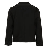 John Richmond Kids Giacca Nero con Targhetta Logo per Bambini