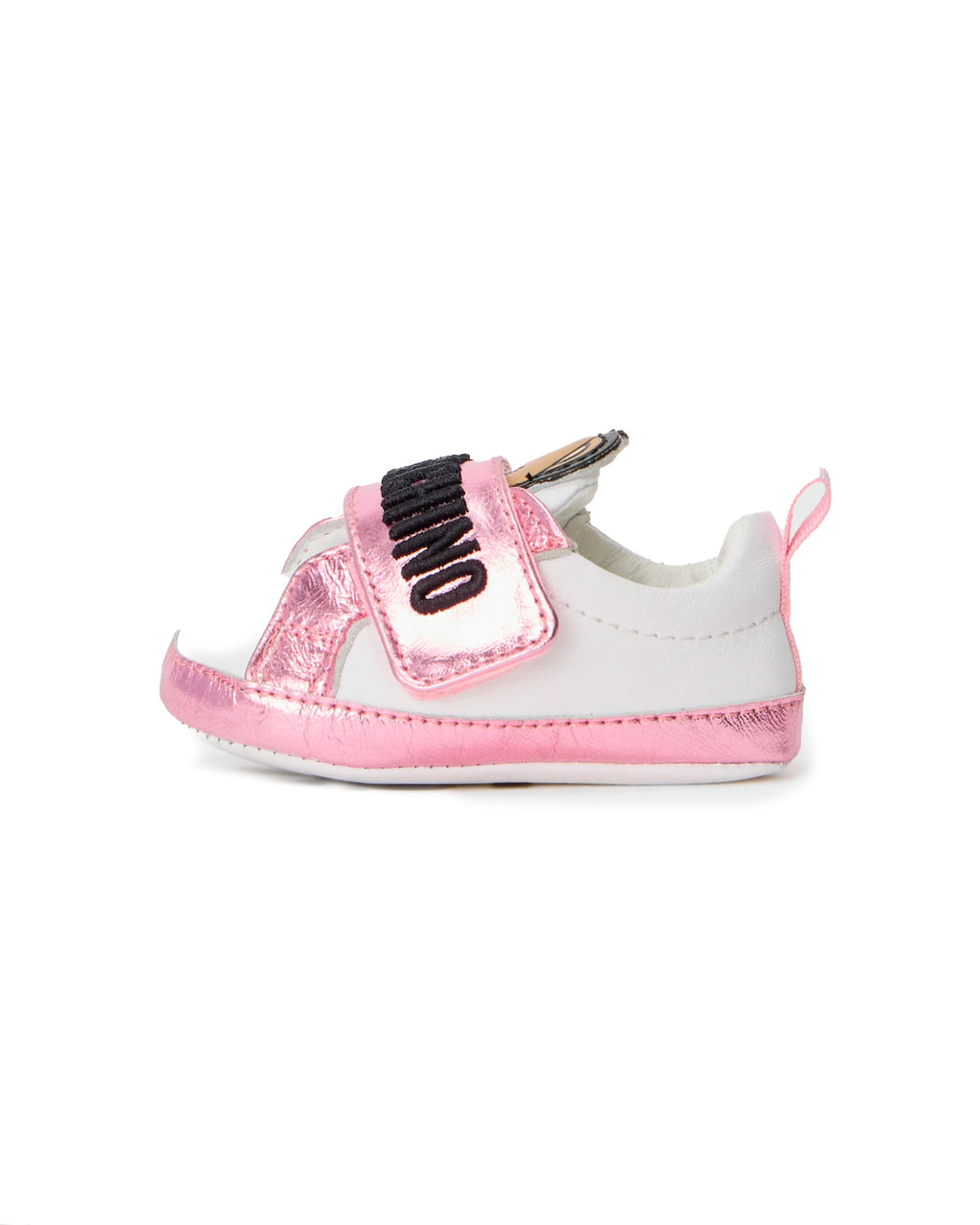 Moschino Kids Scarpette con Strappo per Neonate
