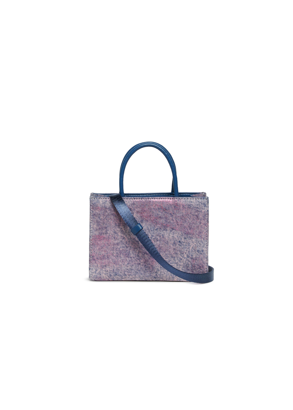 Diesel Kids Borsa Denim Rosa Mini 3D per Bambine