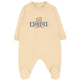 Moschino Kids Set Tutina+Cappello+Bavetta+Scatola per Neonati