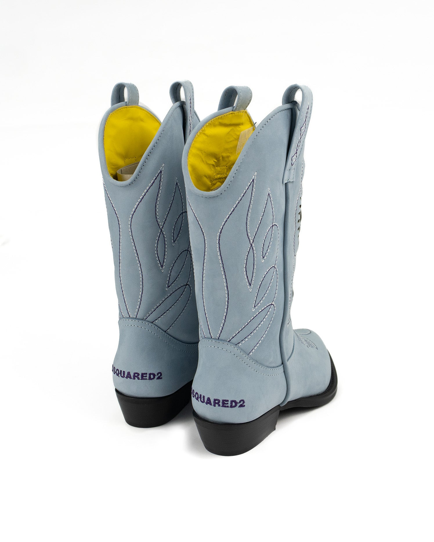 Dsquared2 Kids Stivale Camperos Celeste per Bambine