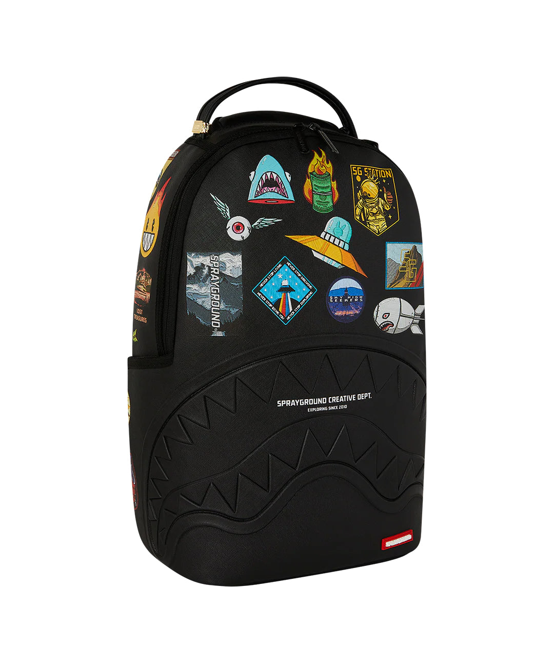Sprayground Kids Zaino SHARKMOUTH EMBOSSED W/ PATCHES per Bambini