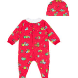Moschino Kids Teddy Holiday Hat Romper