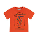 Iceberg Kids T-Shirt Zucca con Stampa per Neonati