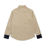 Dsquared2 Kids Camicia Beige in Gabardina per Bambini (retro)