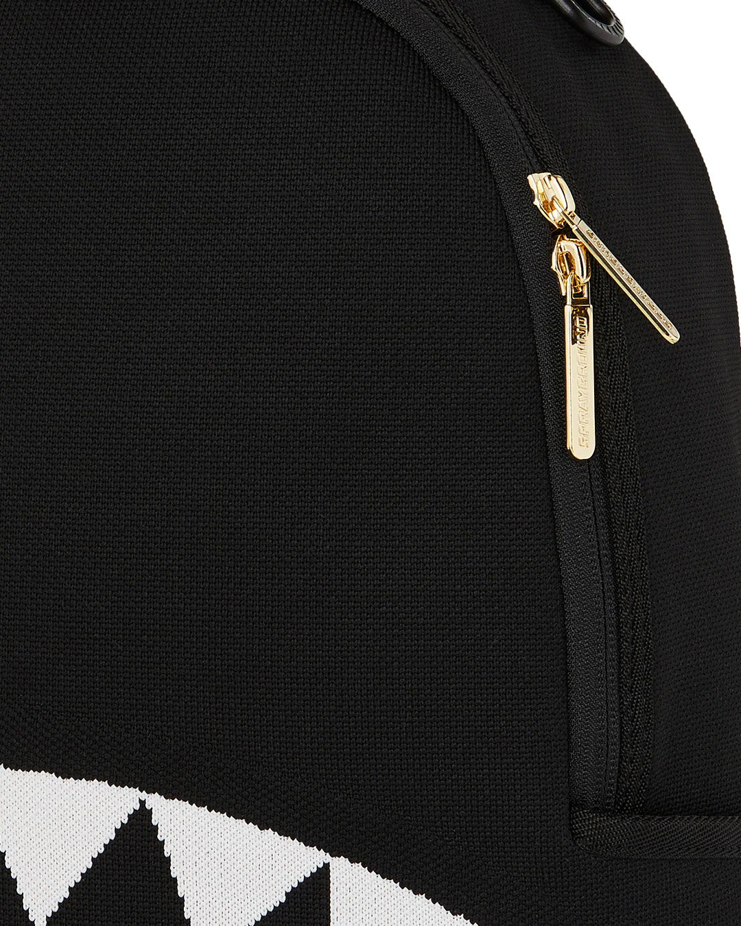 Sprayground Kids Zaino Nero SHARK CENTRAL KNIT per Bambini