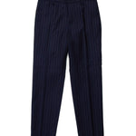 N°21 Kids Pantaloni Blu Gessati per Bambini