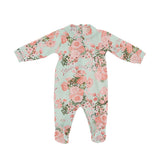 Blumarine Kids Tutina con Fantasia All-Over Floreale per Neonate
