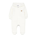 Moschino Kids Tutina Teddy Panna per Neonati