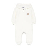 Moschino Kids Tutina Teddy Panna per Neonati