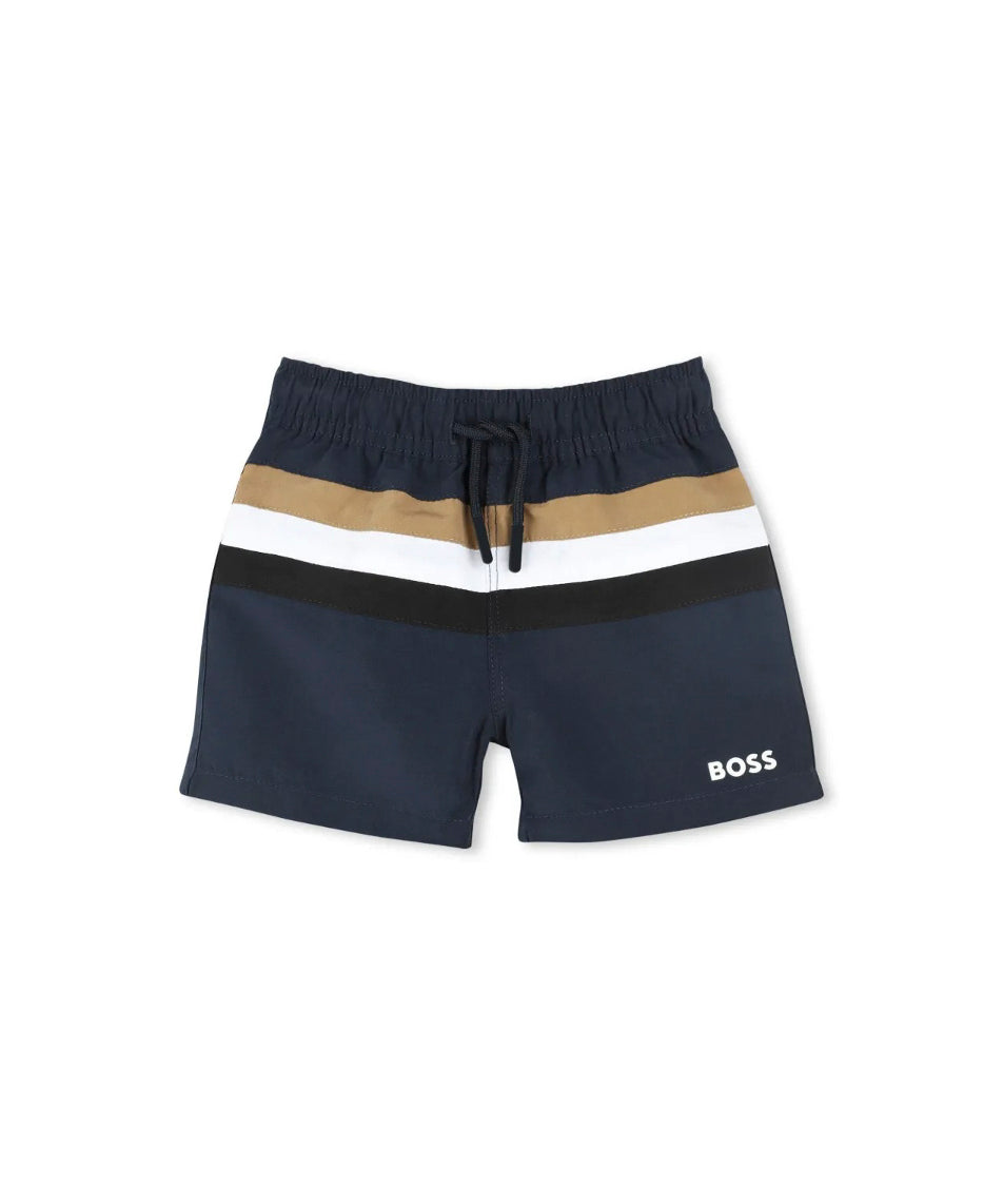 Boss Kids Costume Boxer Blu Navy per Neonati
