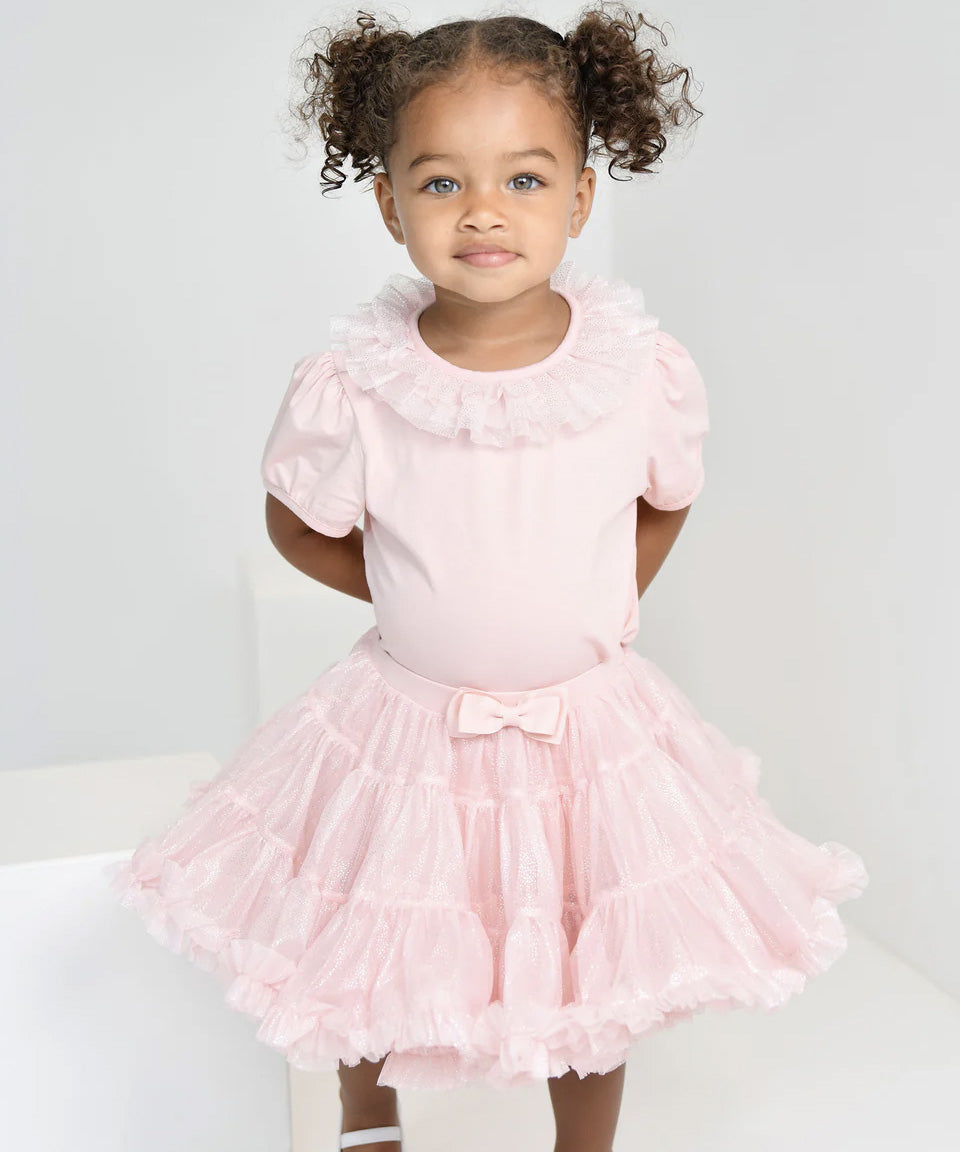 Angel's Face Kids Enid Top Rosa Cipria per Neonate