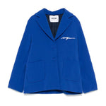 MSGM Kids Giacca Blazer Blu Royal per Bambine
