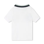 Boss Kids Polo Bianca per Neonati
