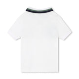 Boss Kids Polo Bianca per Neonati