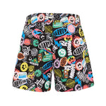 Barrow Kids Costume Short Fantasia Logo All-Over per Bambini