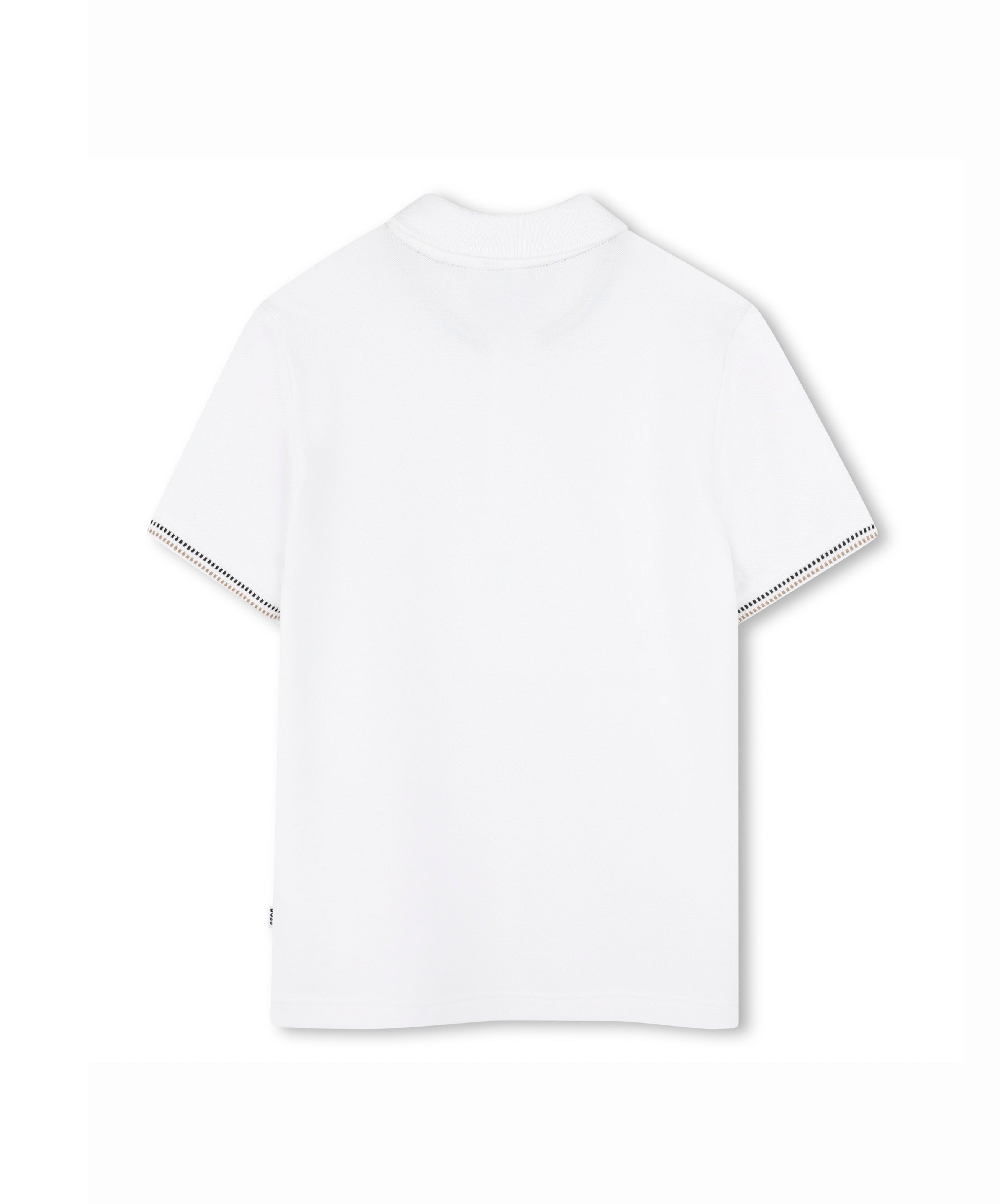 Boss Kids Polo Bianca per Bambini (retro)