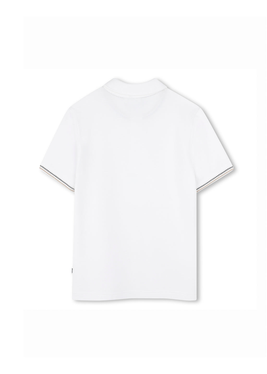 Boss Kids Polo Bianca per Bambini (retro)