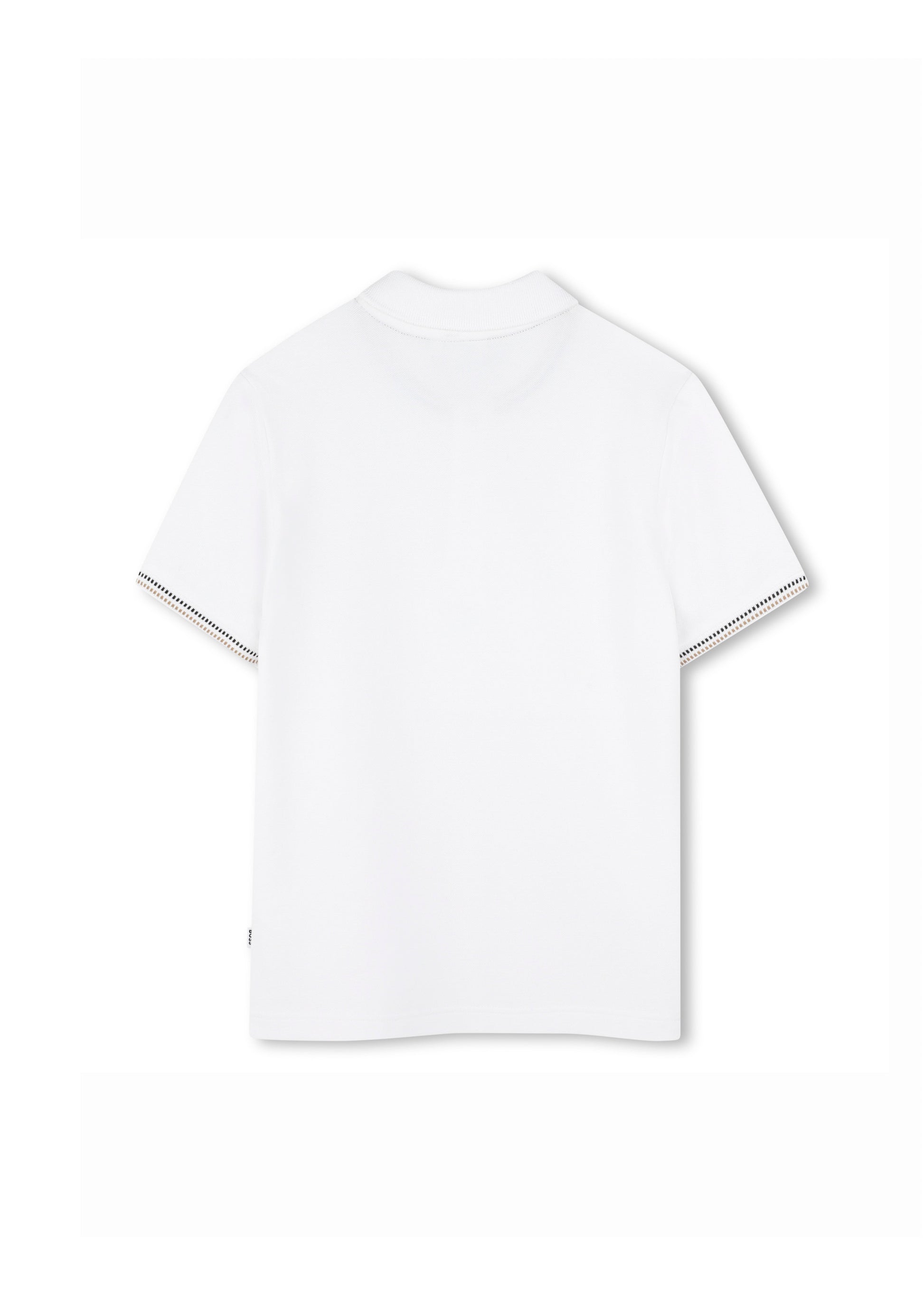 Boss Kids Polo Bianca per Bambini (retro)