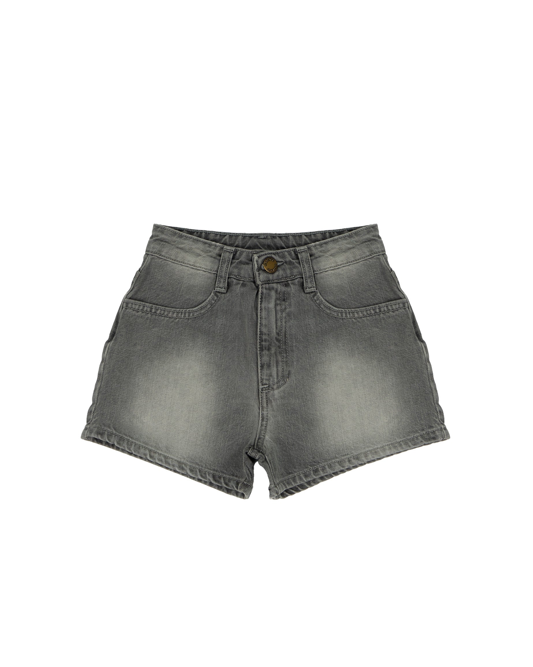 Pinko Kids Short in Denim per Bambine