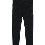 Dsquared2 Kids Leggings Neri con Stampa ICON per Bambine