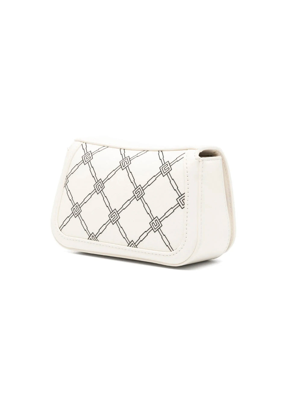 Elisabetta Franchi La Mia Bambina Borsa a Tracolla Burro/Nero Monogram per Bambine