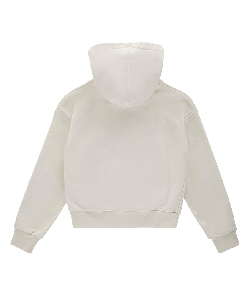 Iceberg Kids Felpa Bianca con Cappuccio con Stampa (retro)