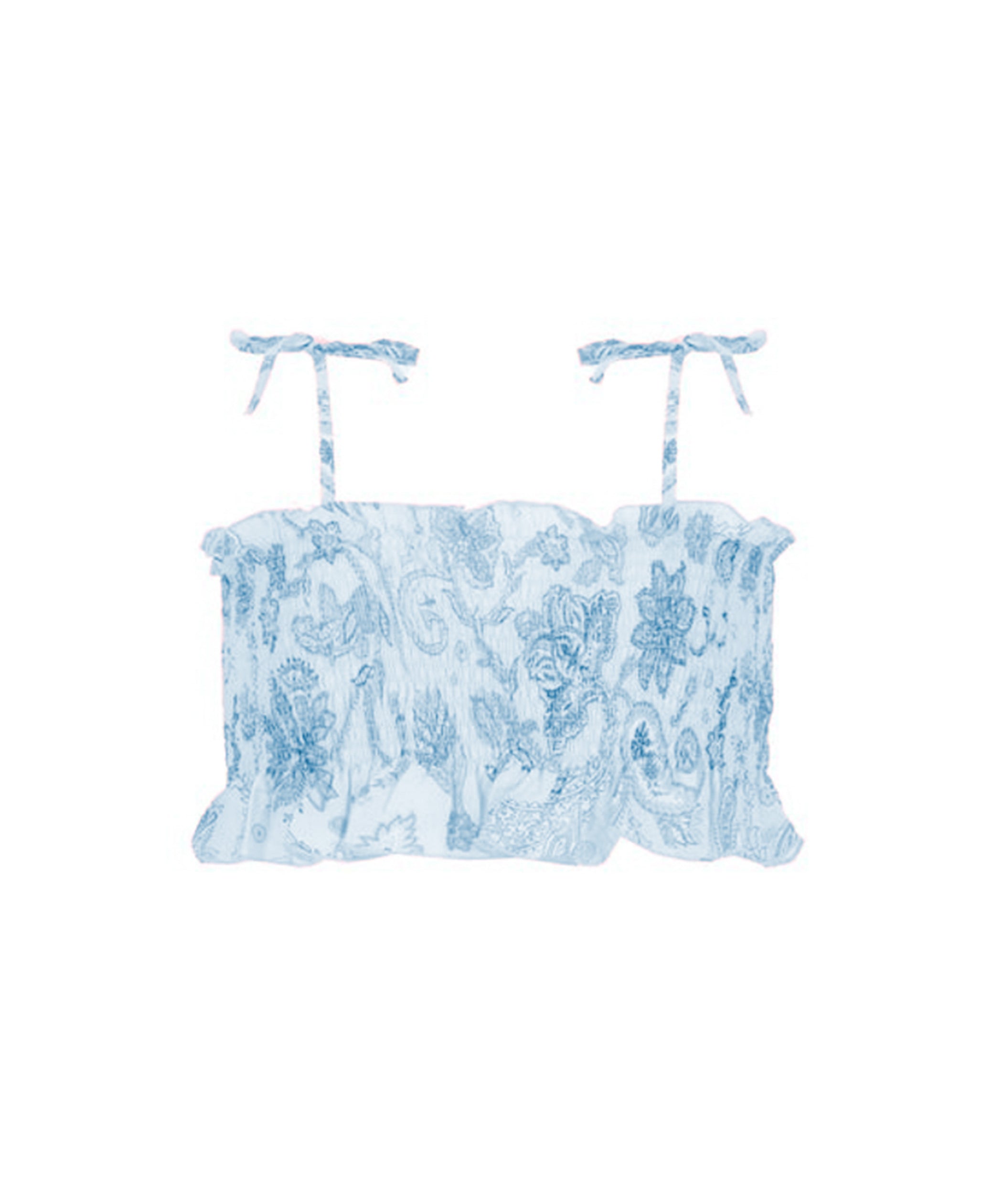 4Giveness Copricostume Top Antibes Azzurro per Bambine