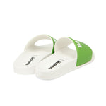 Barrow Kids Ciabatte Verde con Logo per Bambini