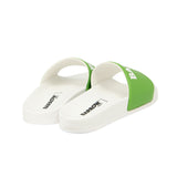 Barrow Kids Ciabatte Verde con Logo per Bambini