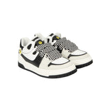 Barrow Kids Sneakers Bianco e Nero con Logo per Bambini