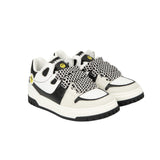 Barrow Kids Sneakers Bianco e Nero con Logo per Bambini