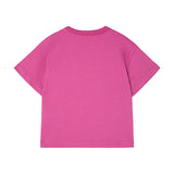 Emilio Pucci T-Shirt Viola con Logo per Bambine