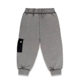 Iceberg Kids Pantalone di Tuta Grigio Con Logo a Contrasto per Neonati