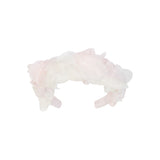 Deolinda Kids Fascia per Capelli Paglierino Rosa e Bianco per Neonate