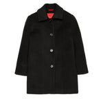 Max & Co Kids Cappotto Classico Nero per Bambine