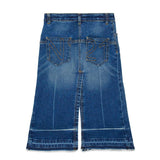 N°21 Kids Gonna Midi in Denim Blu per Bambine