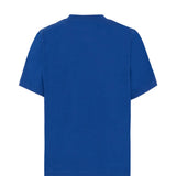 Dsquared2 Kids T-shirt Blu Monocolore con Logo in Rilievo per Bambini